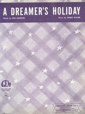 cover image of A Dreamer's Holliday